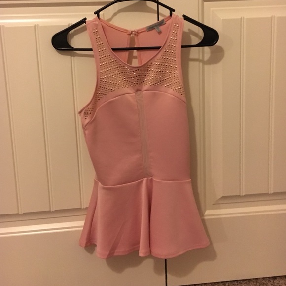 Pink blouse