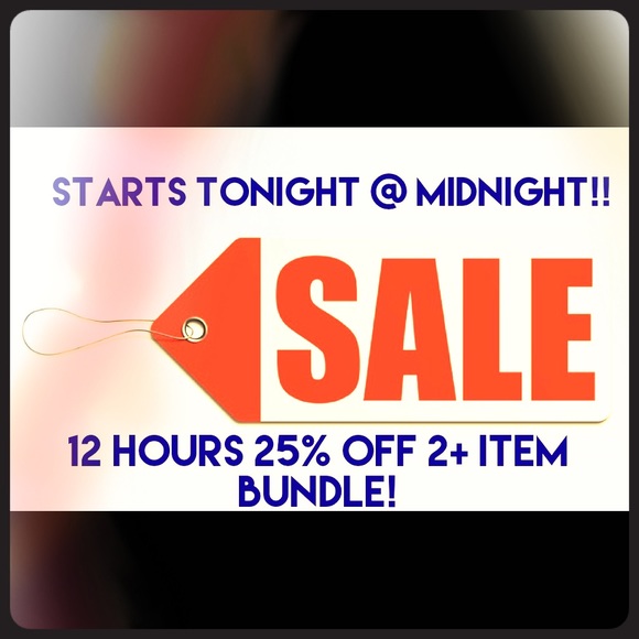 🎈SALE🎈12 hours 25% off 2+ bundle
