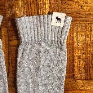 Sparkly Silver A&F Leg Warmers
