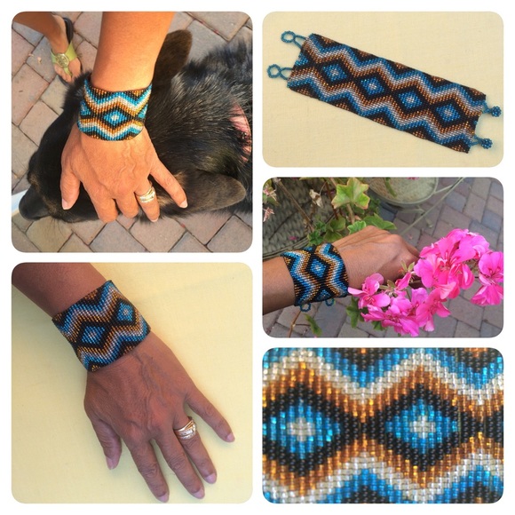 Boho beaded bracelet