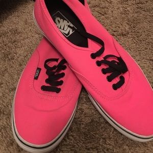 Hot Pink Vans