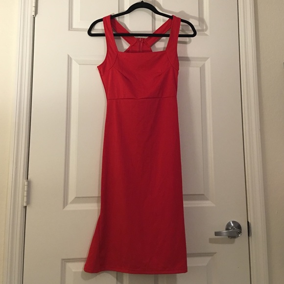 NWT Lotus leaf edge bandage dress.
