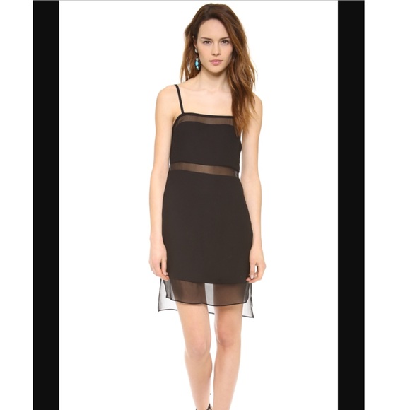 Parker philippa silk slip dress