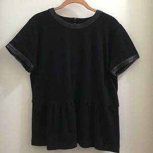 Madewell Peplum Top