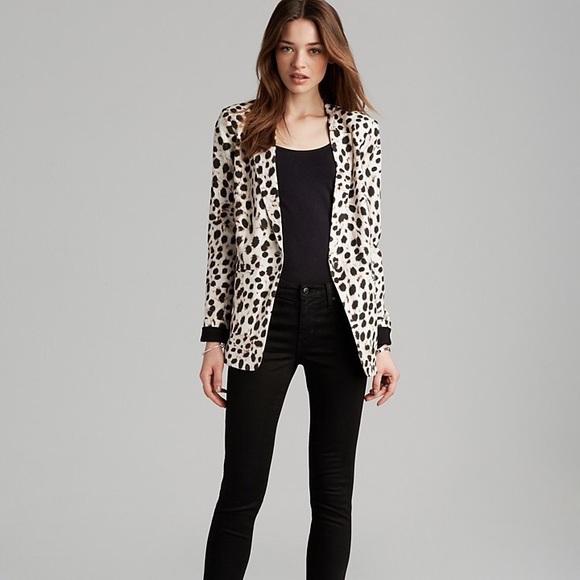 JOE'S JEANS Animal Print Blazer - Picture 2 of 4