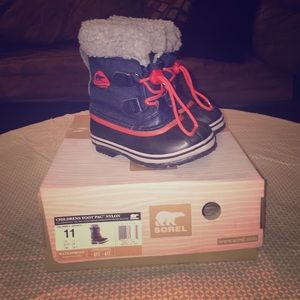 Children's Sorel Yoot Pac Nylon Waterproof boots