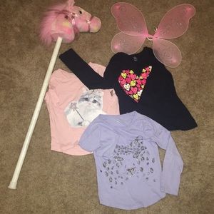 Medium Childrens place Long sleeve shirts