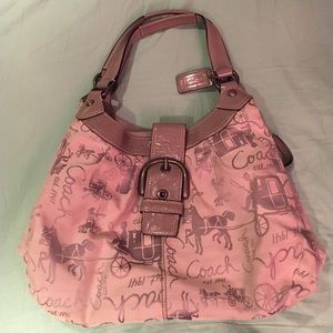 Coach Horse and Carriage Bag - Worn Once!