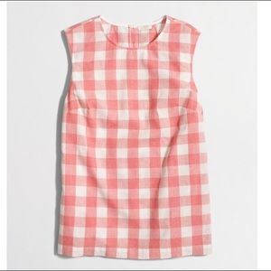 FLASH SALE Pink Plaid Caryn Shell