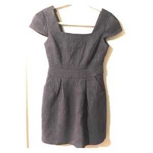 Size 4 BCBGeneration Grey Mini Dress w/ Pockets