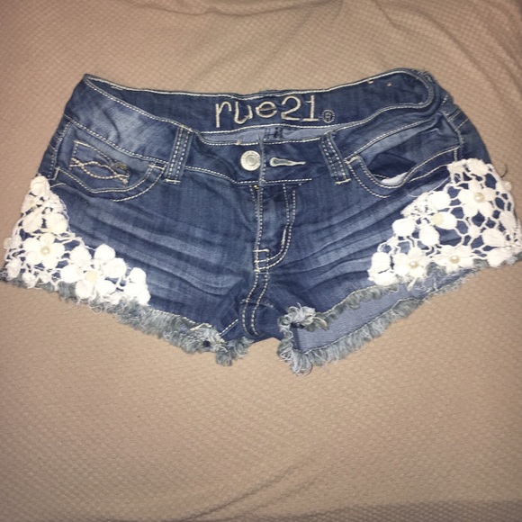 Lace shorts