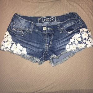 Lace shorts