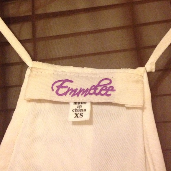 Cream floral summer dress - Picture 2 of 2