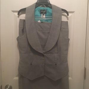 Two piece skirt suit