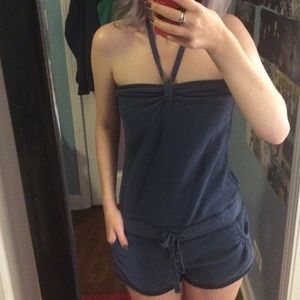 💕 Navy Halter Romper💕