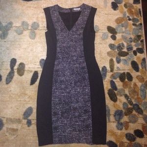 Black Patterned H&M Dress