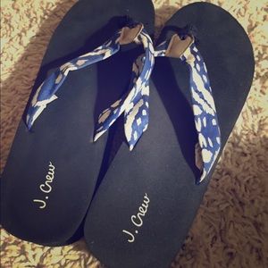 J Crew flip flops