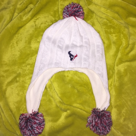 Cute TEXANS Pom beanie