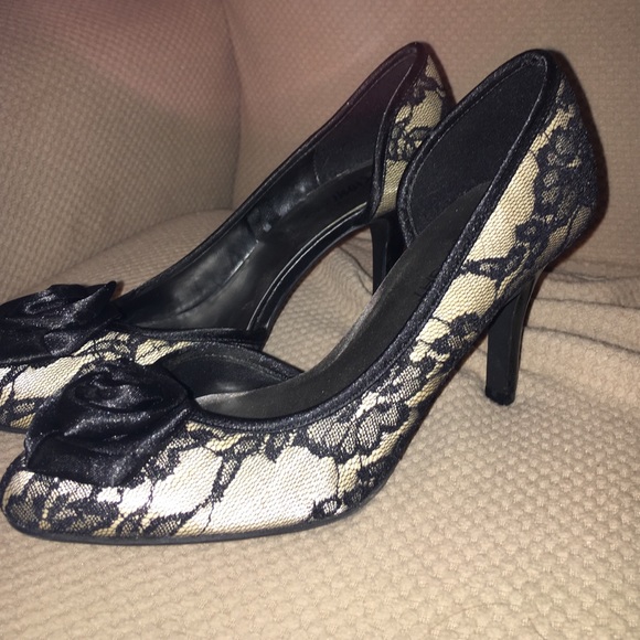 Lace heels