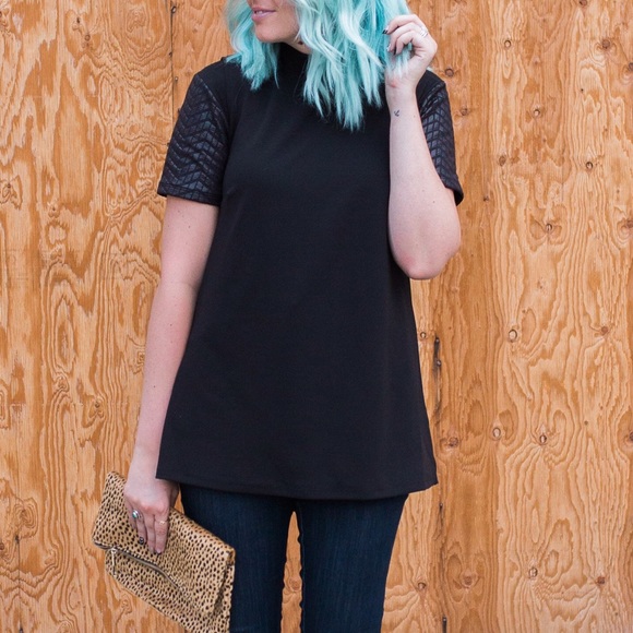 Black Polyester Tank
