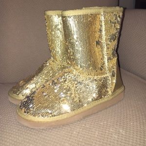 Sparkly boots