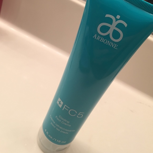 Cooling foot cream