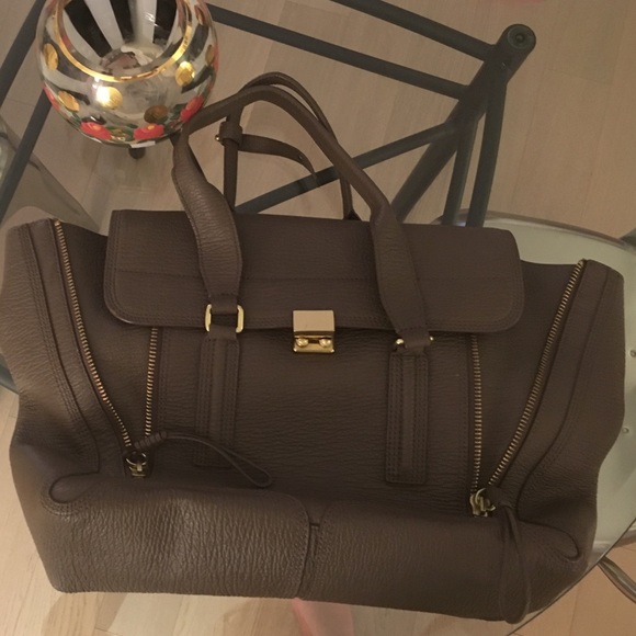 Phillip lim large Pashli satchel taupe