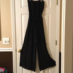 Strapless Black Jumper