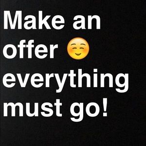 Feel free to make any reasonable offer!!