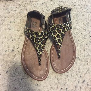 ◼️▪️Leopard print sandals▪️◼️