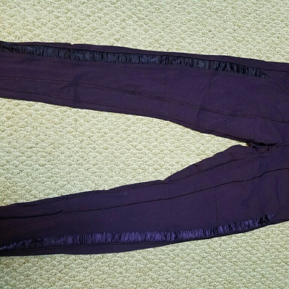 Purple tuxedo full luon Lululemon leggings