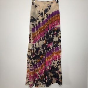 TOPSHOP TYE DIE MAXI SKIRT