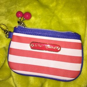 Super cute Betsey Johnson coin purse