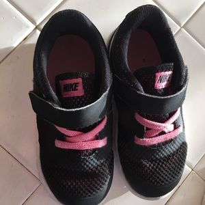 Black and Pink nike 8C size
