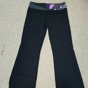 Full flare workout pants