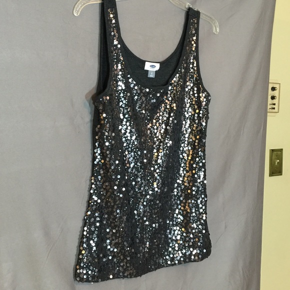 Sequin Tank Top - Picture 2 of 4