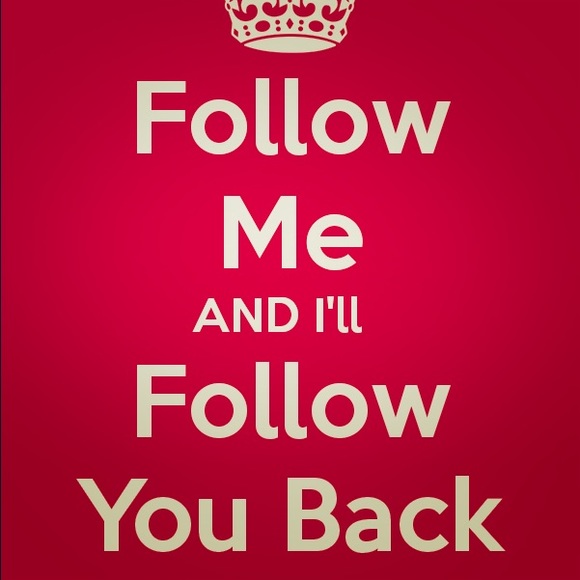 A follow for a follow 💯