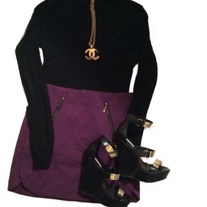 🍾🍾SALE! ZARA Mini Skirt in Perfect Fall Hue!