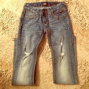 ReRock For Express Jeans!  Like new!!  00S