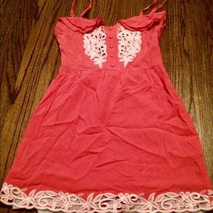 Gianni binni coral sundress