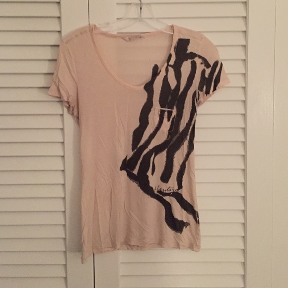 Banana Republic Heritage zebra short sleeve