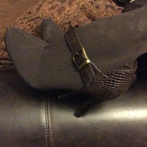 Sexy Brown Heels Boots