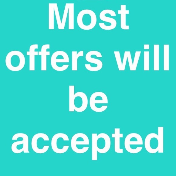 All offers are appreciated 😍😍😍😍