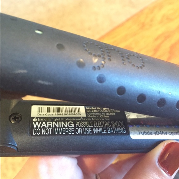 GHD Classic gold ceramic 1" flat iron