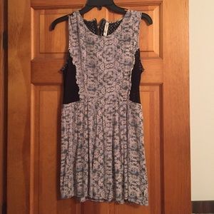 RVCA multi-colored dress