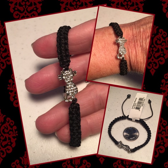 Macramé Cat Bracelet