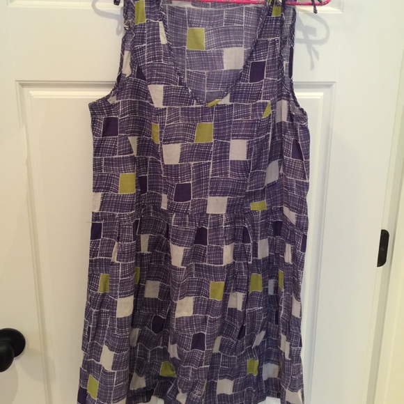 Semi sheer SZ L tunic or minidress - Picture 1 of 4