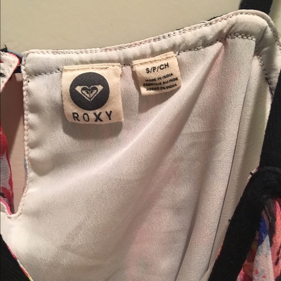 Roxy colorful pleated top - Picture 3 of 3