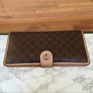 Vintage Celine Macadam Long Wallet