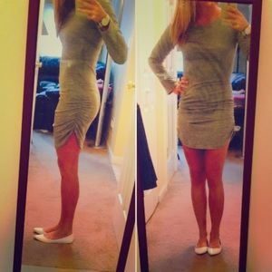 Gray Mini-Dress
